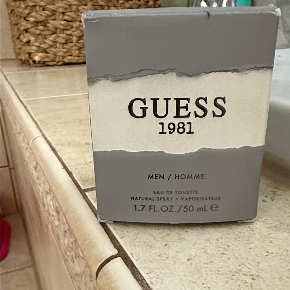 Guess 1981 Men's Fragrance in Gray Box